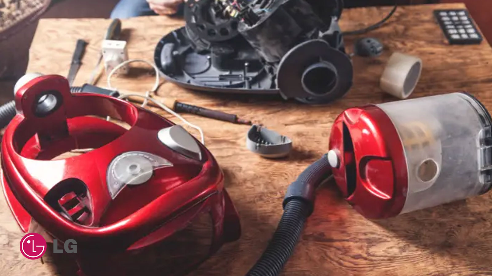 تعمیر جاروبرقی LG